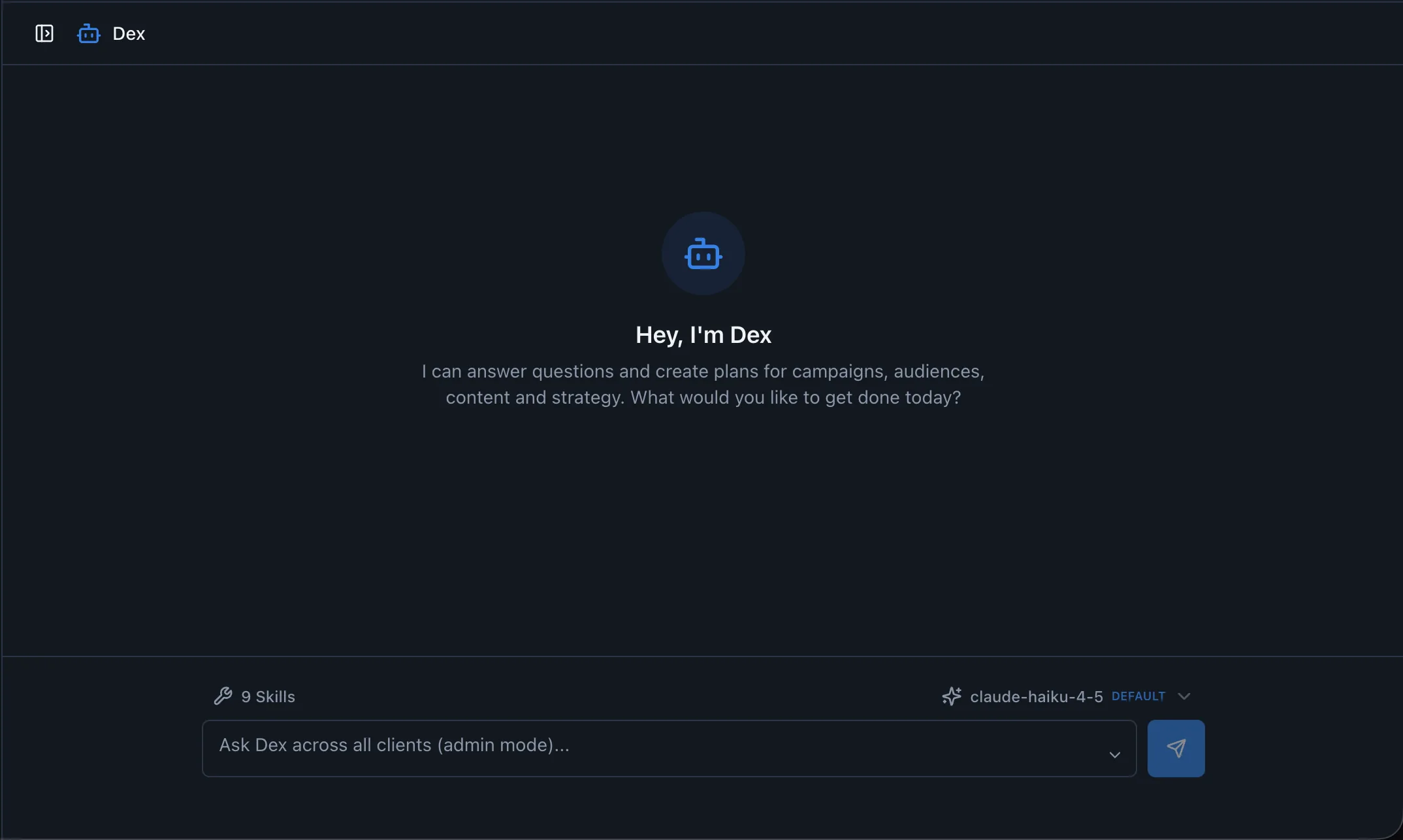 Dex AI Chat